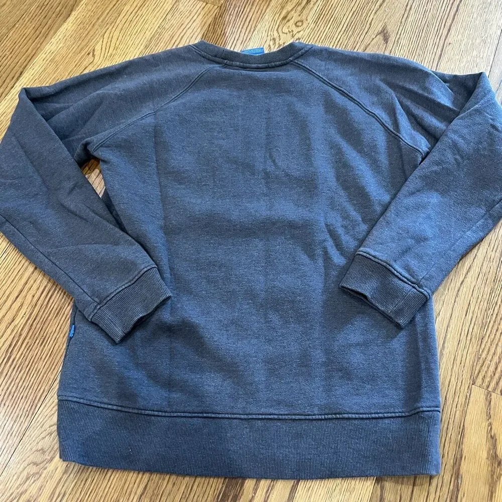 Adidas Pullover Sweatshirt Men’s‎ Medium Gray With Camo Design